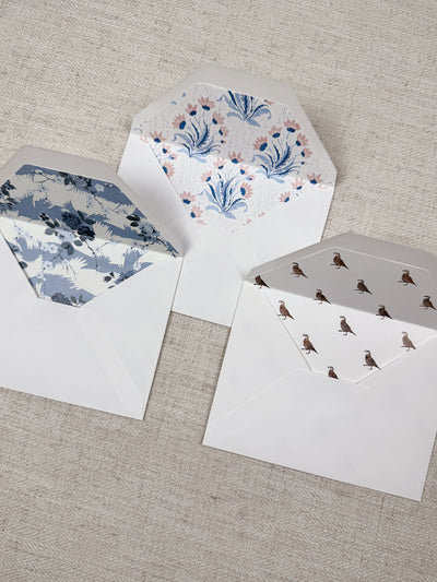 hillhouse floral note set by nathan turner blue pink