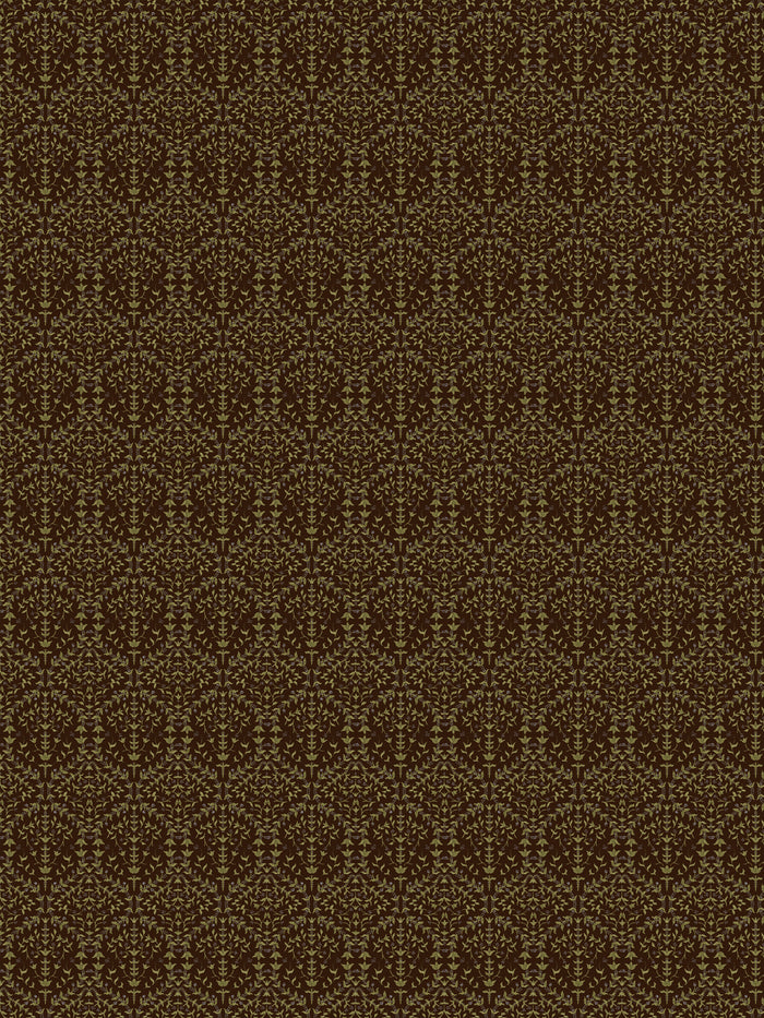'Liliana' Wallpaper by Wallshoppe - Ironwood Moss