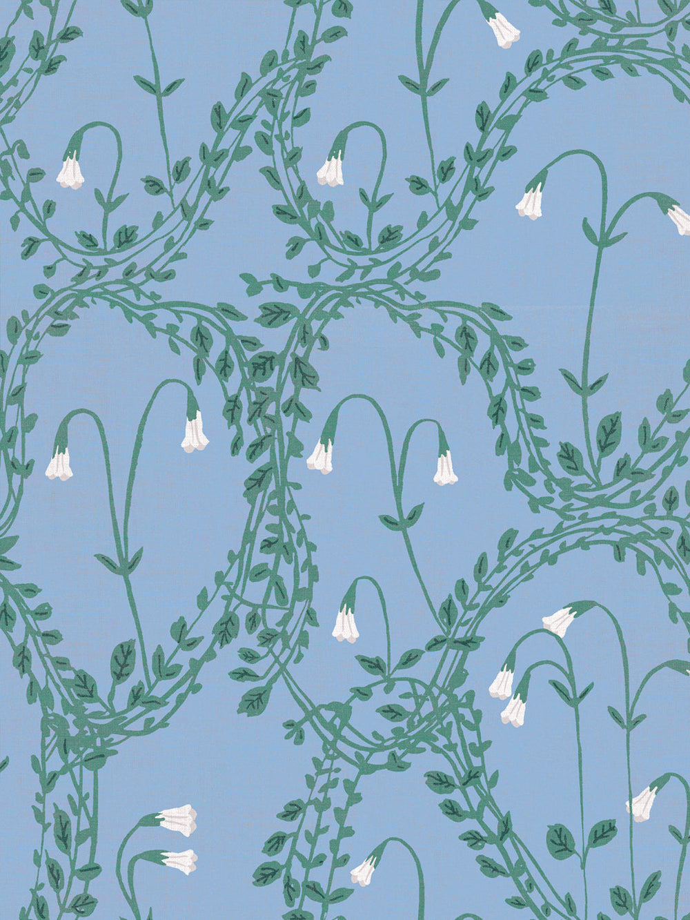 linnea linen fabric by sjp bluebelle
