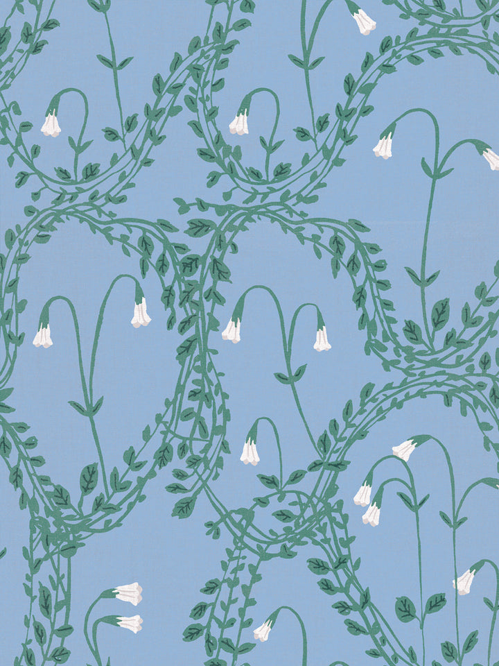 linnea linen fabric by sjp bluebelle