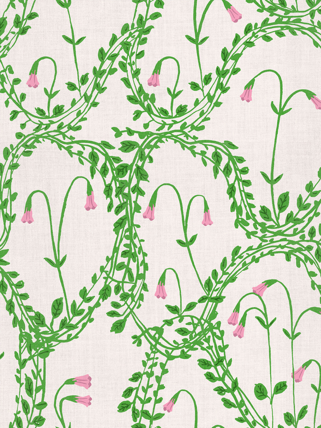 linnea linen fabric by sjp blush