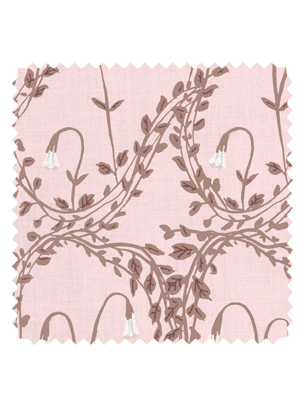 linnea linen fabric by sjp pink slipper