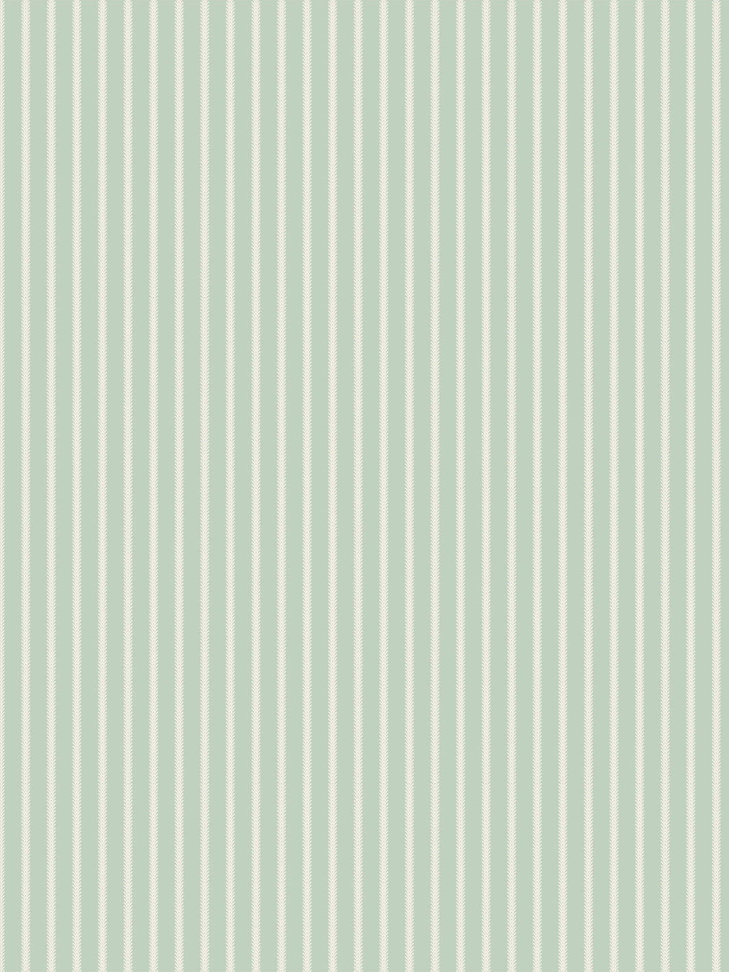 'Love Vine' Wallpaper by Flint Wood & Hicks - Cream on Minty Green