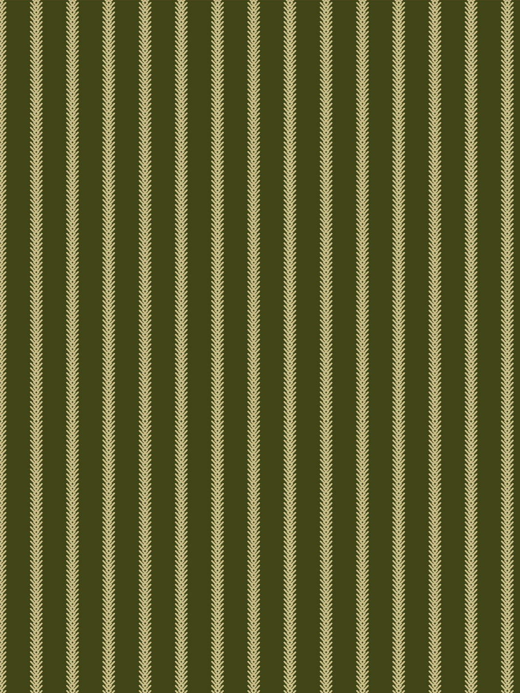 'Love Vine' Wallpaper by Flint Wood & Hicks - Dark Olive