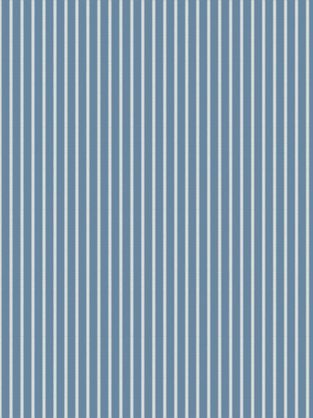 'Love Vine' Wallpaper by Flint Wood & Hicks - Eggshell on Blue