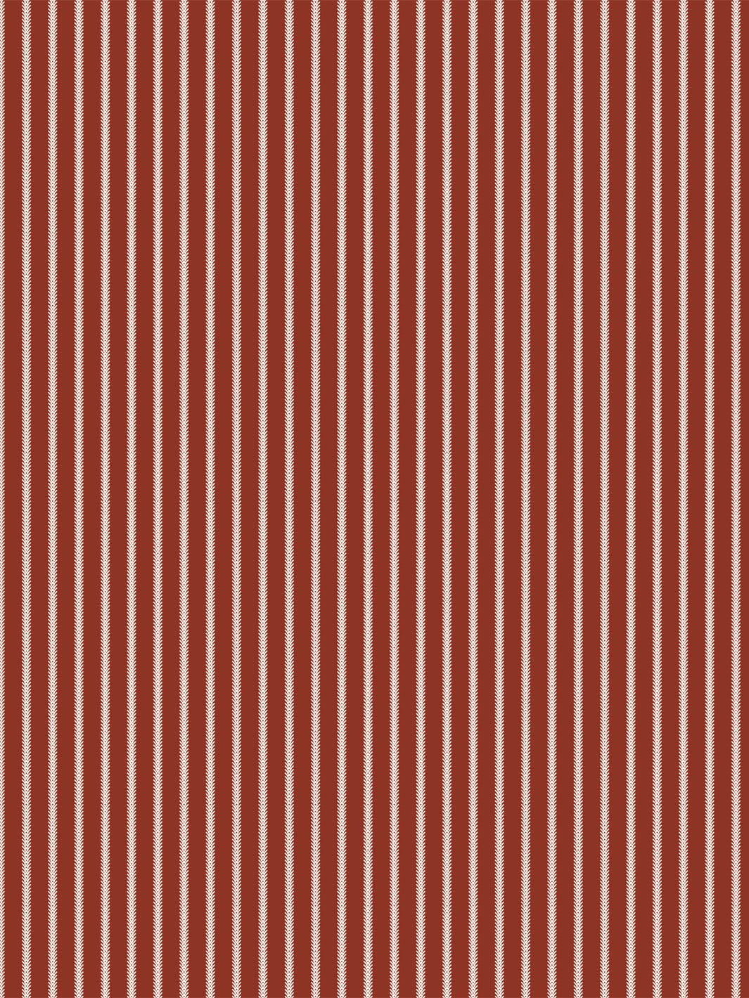 'Love Vine' Wallpaper by Flint Wood & Hicks - Ivory on Dark Red