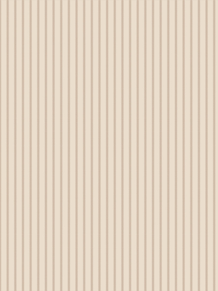 'Love Vine' Wallpaper by Flint Wood & Hicks - Light Brown on Khaki