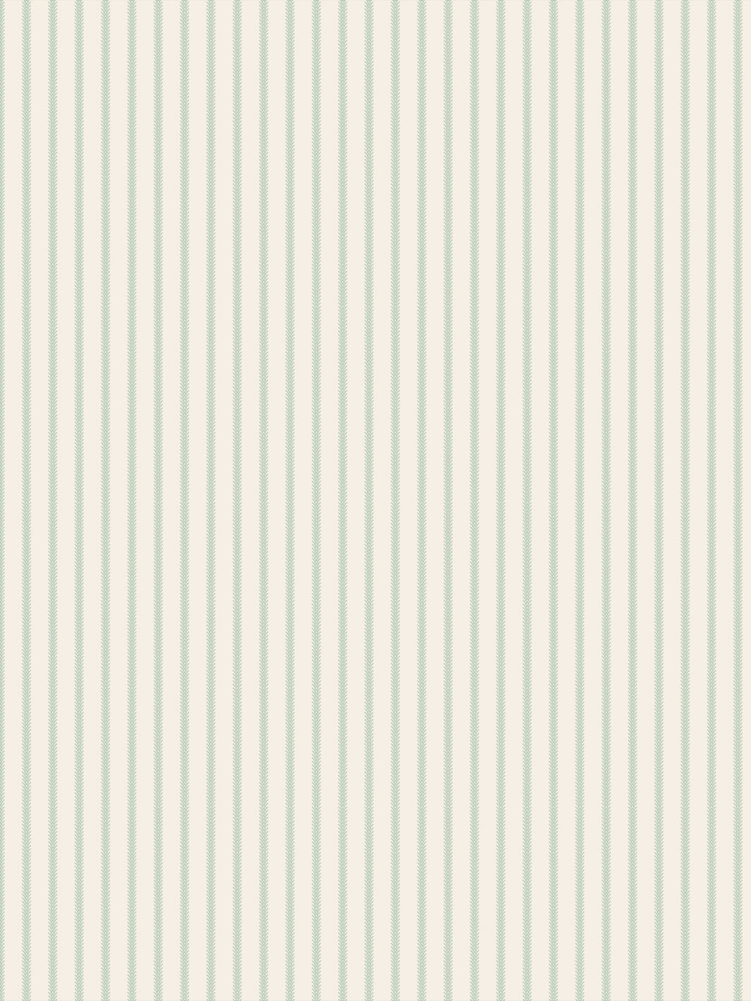 'Love Vine' Wallpaper by Flint Wood & Hicks - Minty Green on Cream