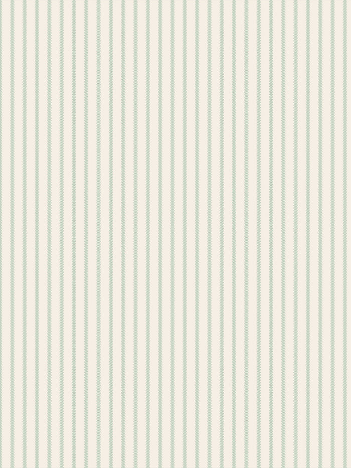 'Love Vine' Wallpaper by Flint Wood & Hicks - Minty Green on Cream