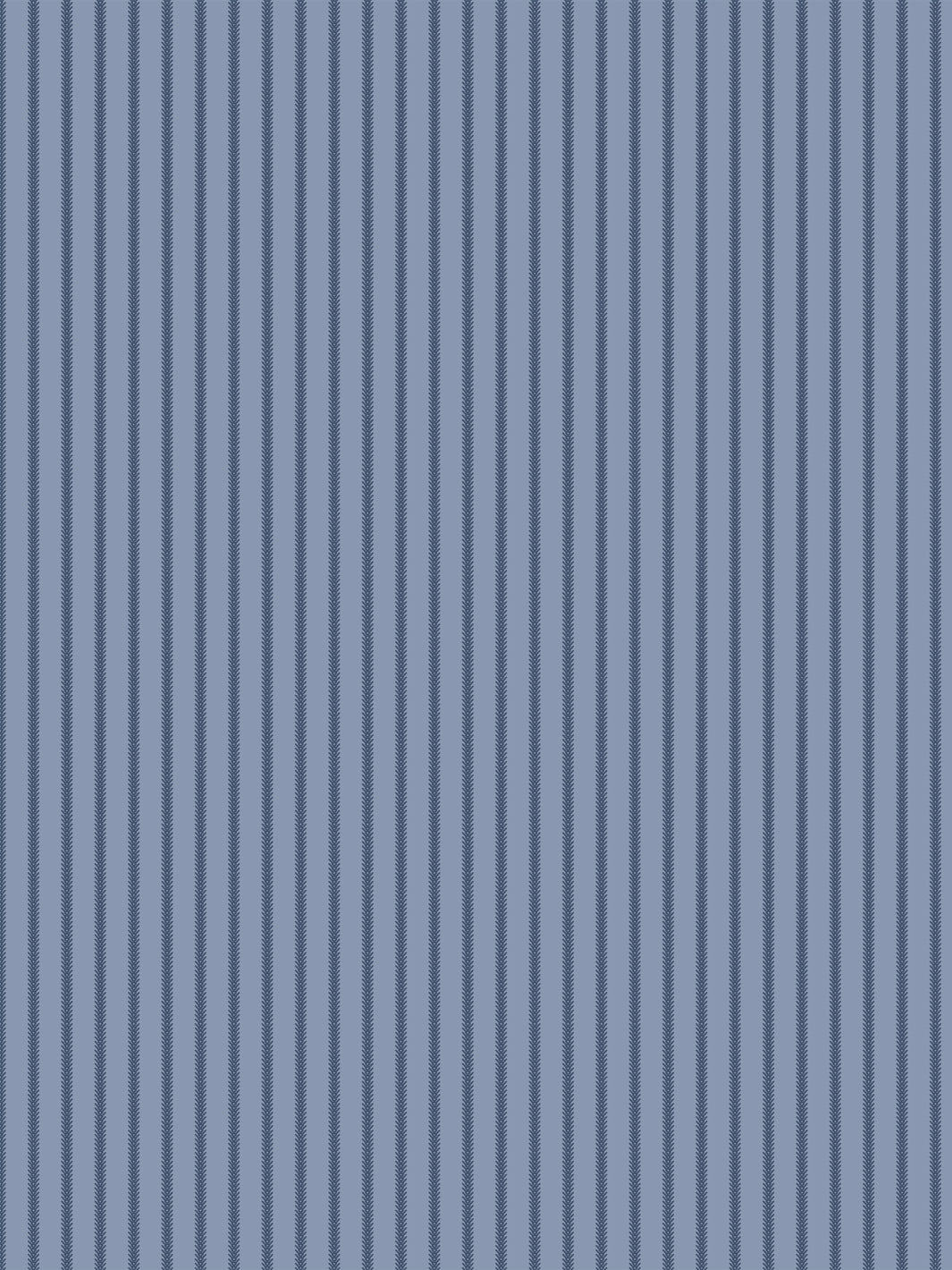 'Love Vine' Wallpaper by Flint Wood & Hicks - Navy on Slate Blue