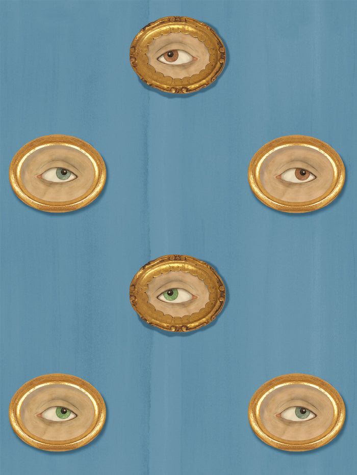 'Lover's Eye' Wallpaper by Mary Maguire - Multi Cadet