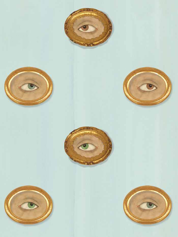 'Lover's Eye' Wallpaper by Mary Maguire - Multi