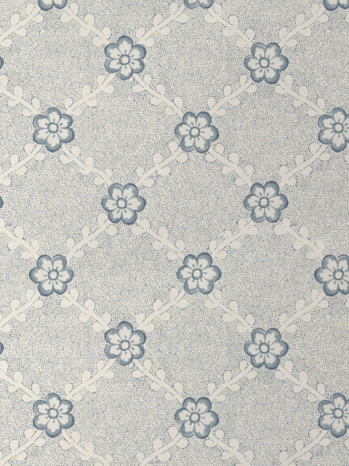 'Lucia' Grasscloth Wallpaper by Nathan Turner - Blue