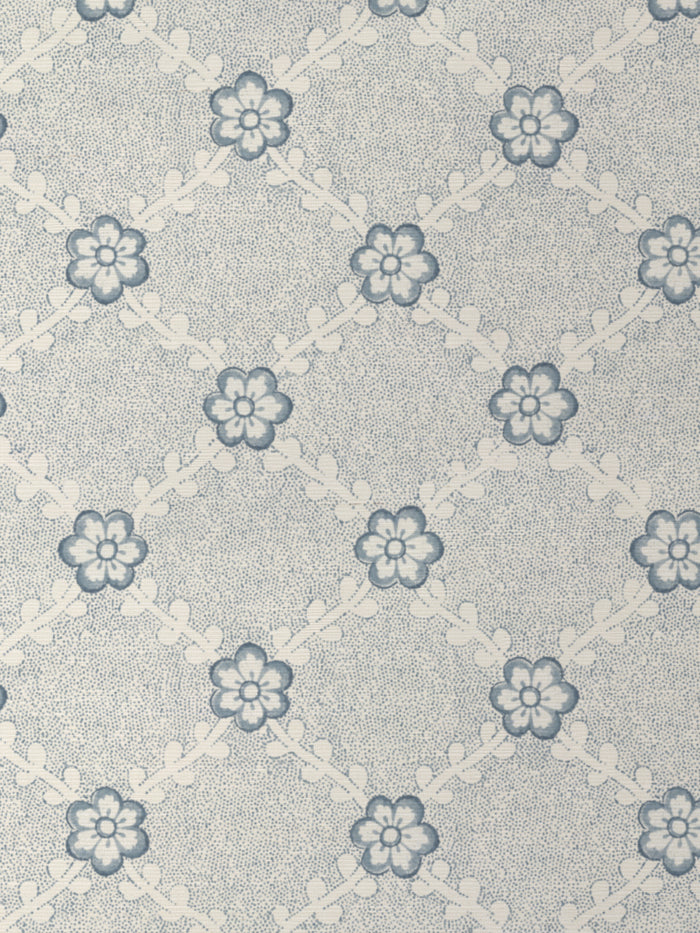 'Lucia' Grasscloth Wallpaper by Nathan Turner - Blue