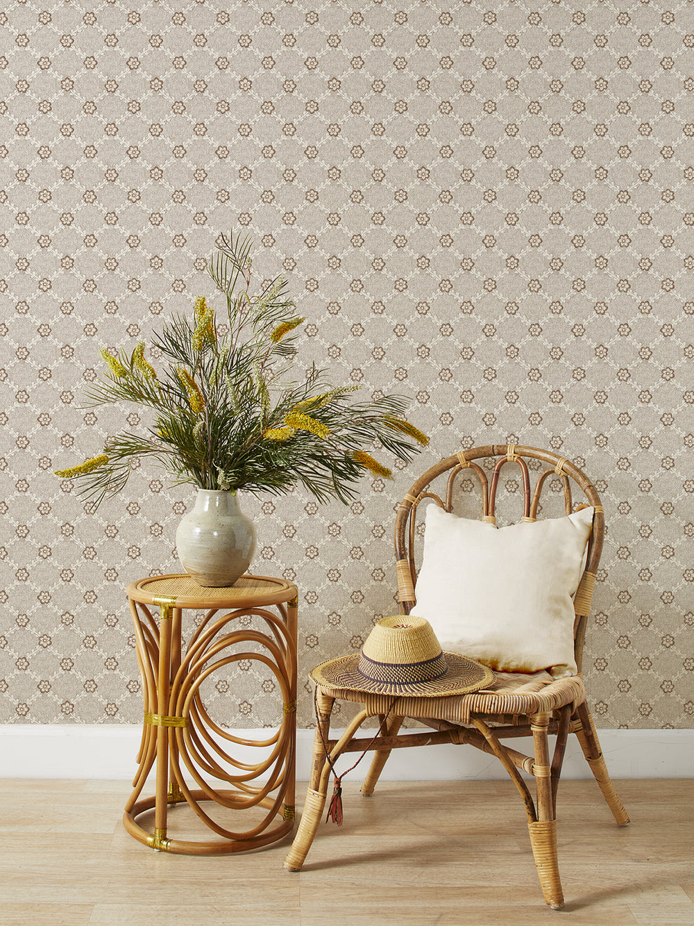 lucia grasscloth wallpaper by nathan turner brown