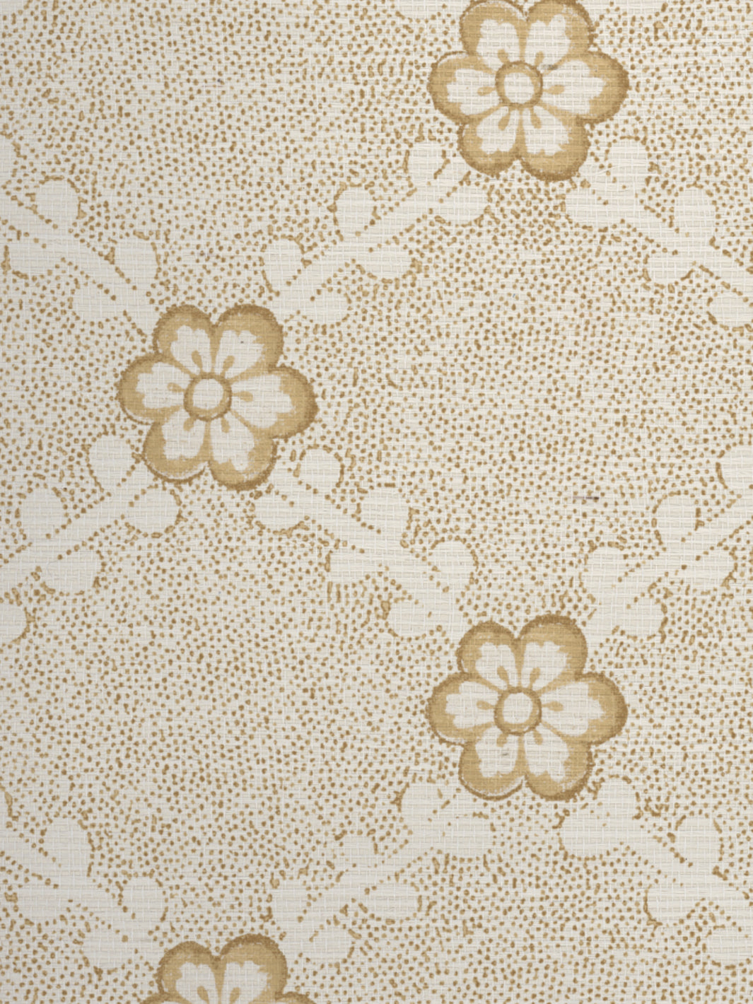'Lucia' Grasscloth Wallpaper by Nathan Turner - Gold