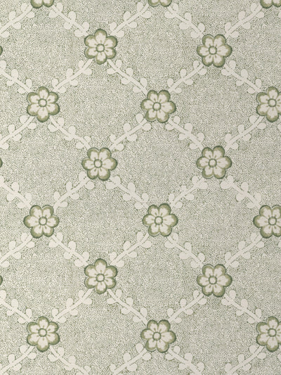 'Lucia' Grasscloth Wallpaper by Nathan Turner - Green