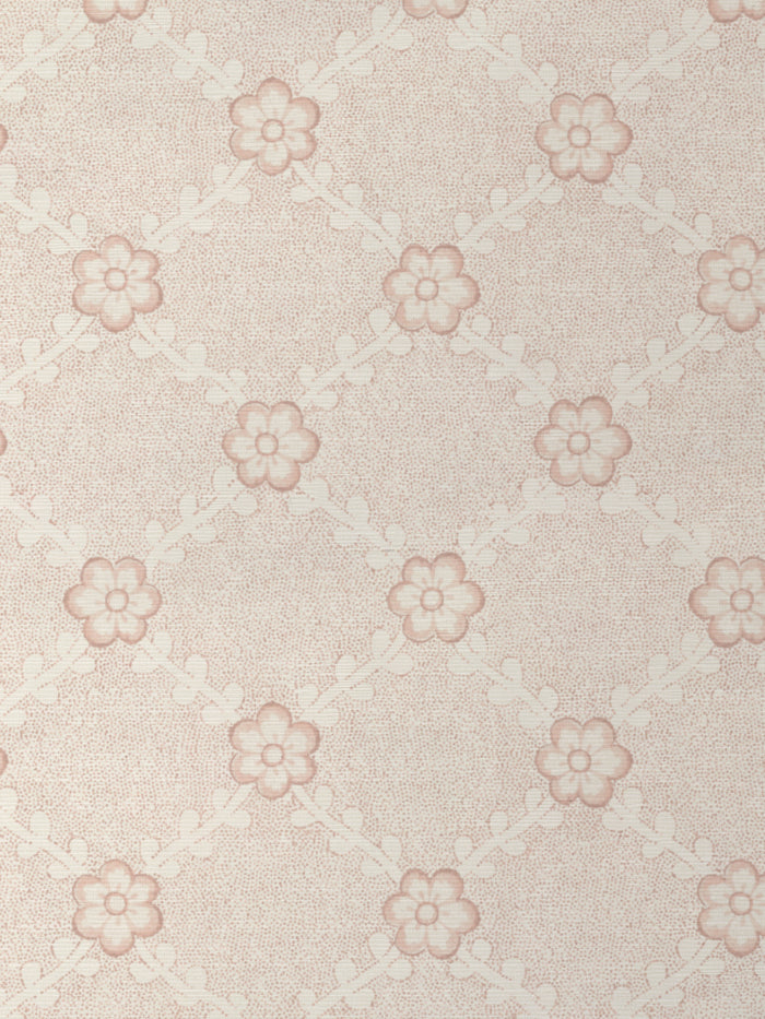 'Lucia' Grasscloth Wallpaper by Nathan Turner - Pink