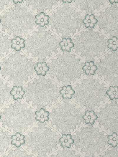 'Lucia' Grasscloth Wallpaper by Nathan Turner - Seafoam