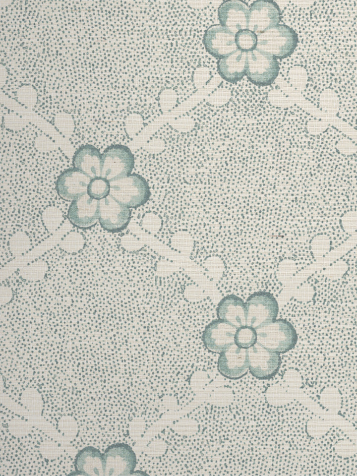 lucia grasscloth wallpaper by nathan turner seafoam