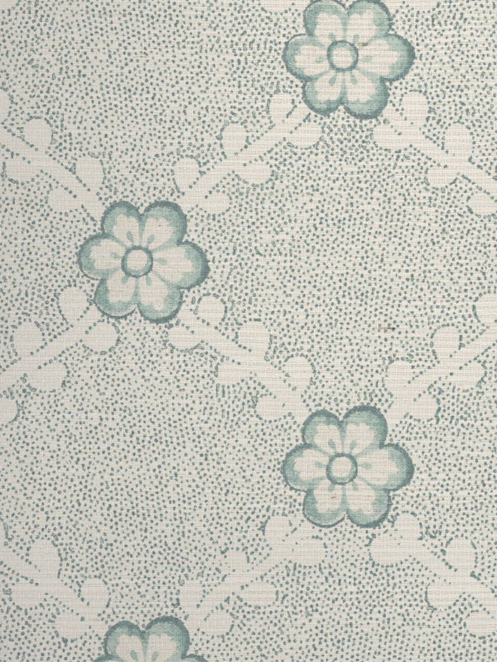 lucia grasscloth wallpaper by nathan turner seafoam