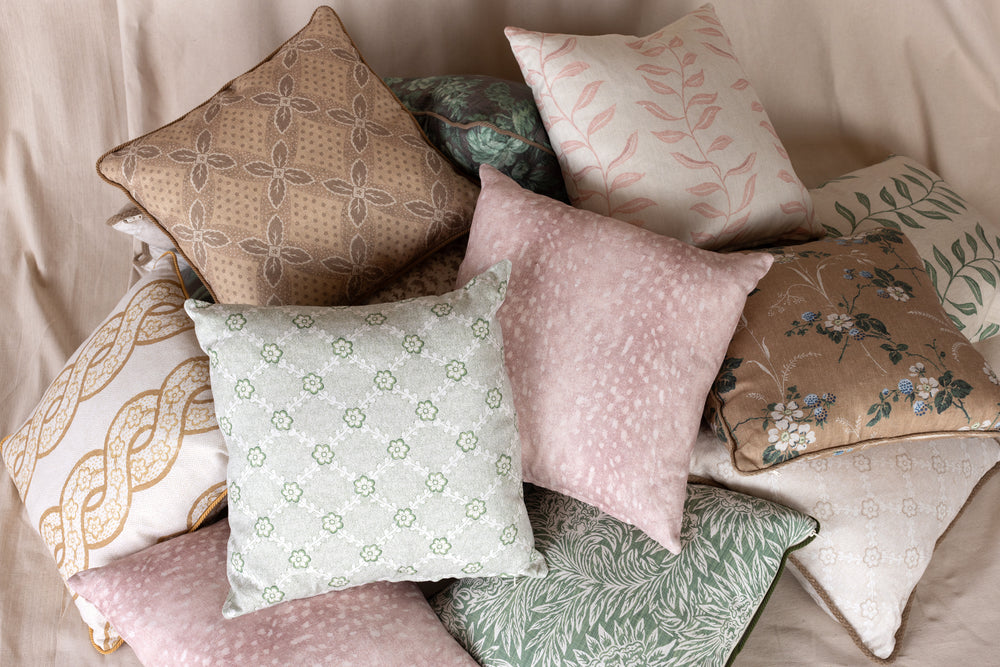 lucia linen fabric by nathan turner green