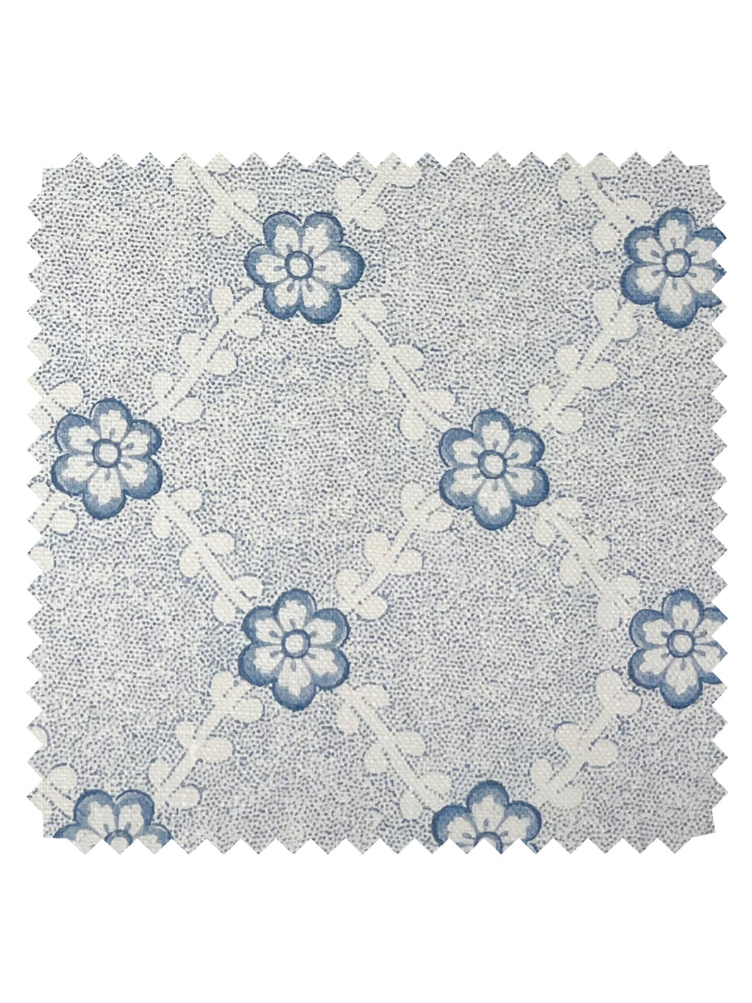 'Lucia' Linen Fabric by Nathan Turner - Blue