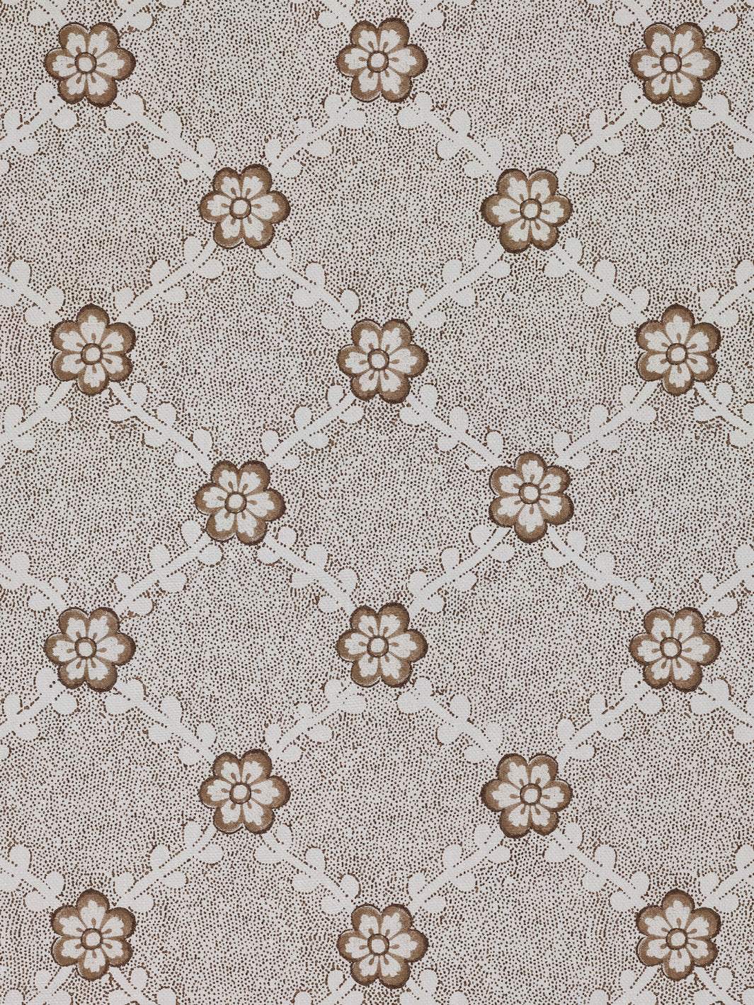 Lucia' Linen Fabric by the Yard by Nathan Turner - Brown