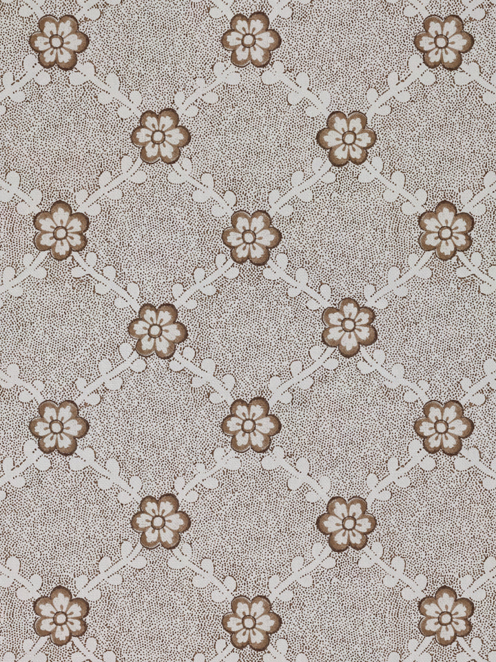 lucia linen fabric by nathan turner brown