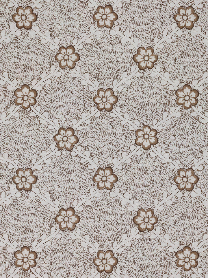 lucia linen fabric by nathan turner brown