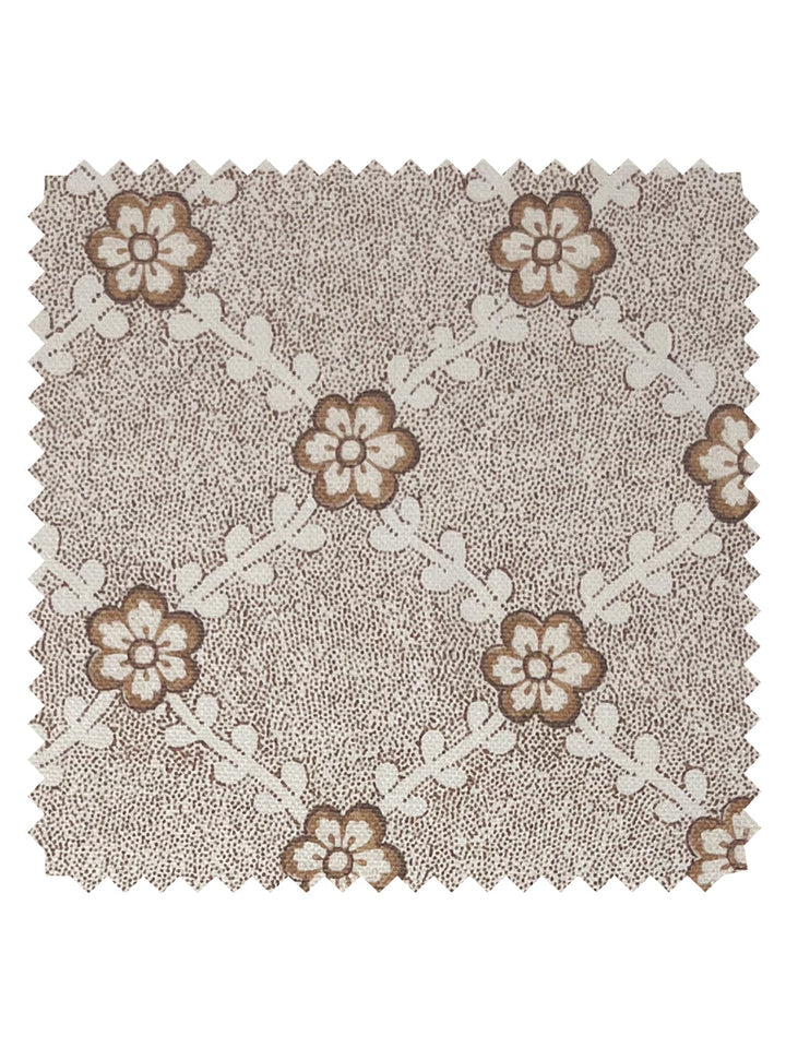 lucia linen fabric by nathan turner brown
