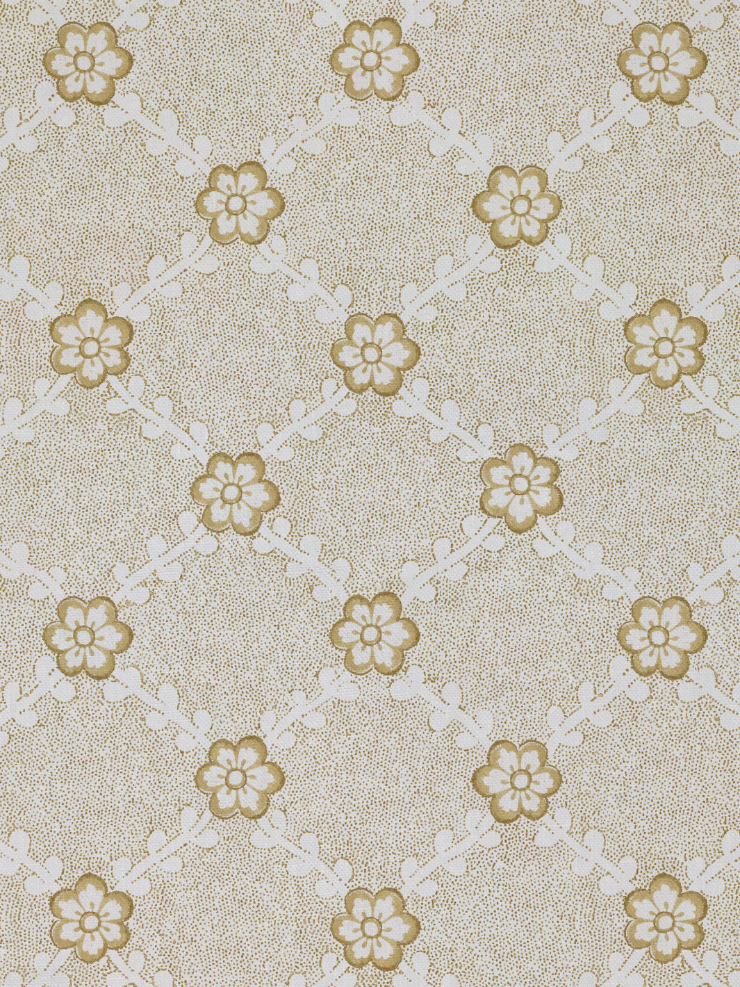 'Lucia' Linen Fabric by Nathan Turner - Gold