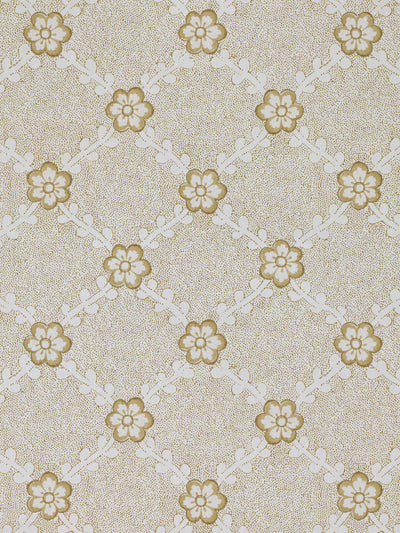 'Lucia' Linen Fabric by Nathan Turner - Gold