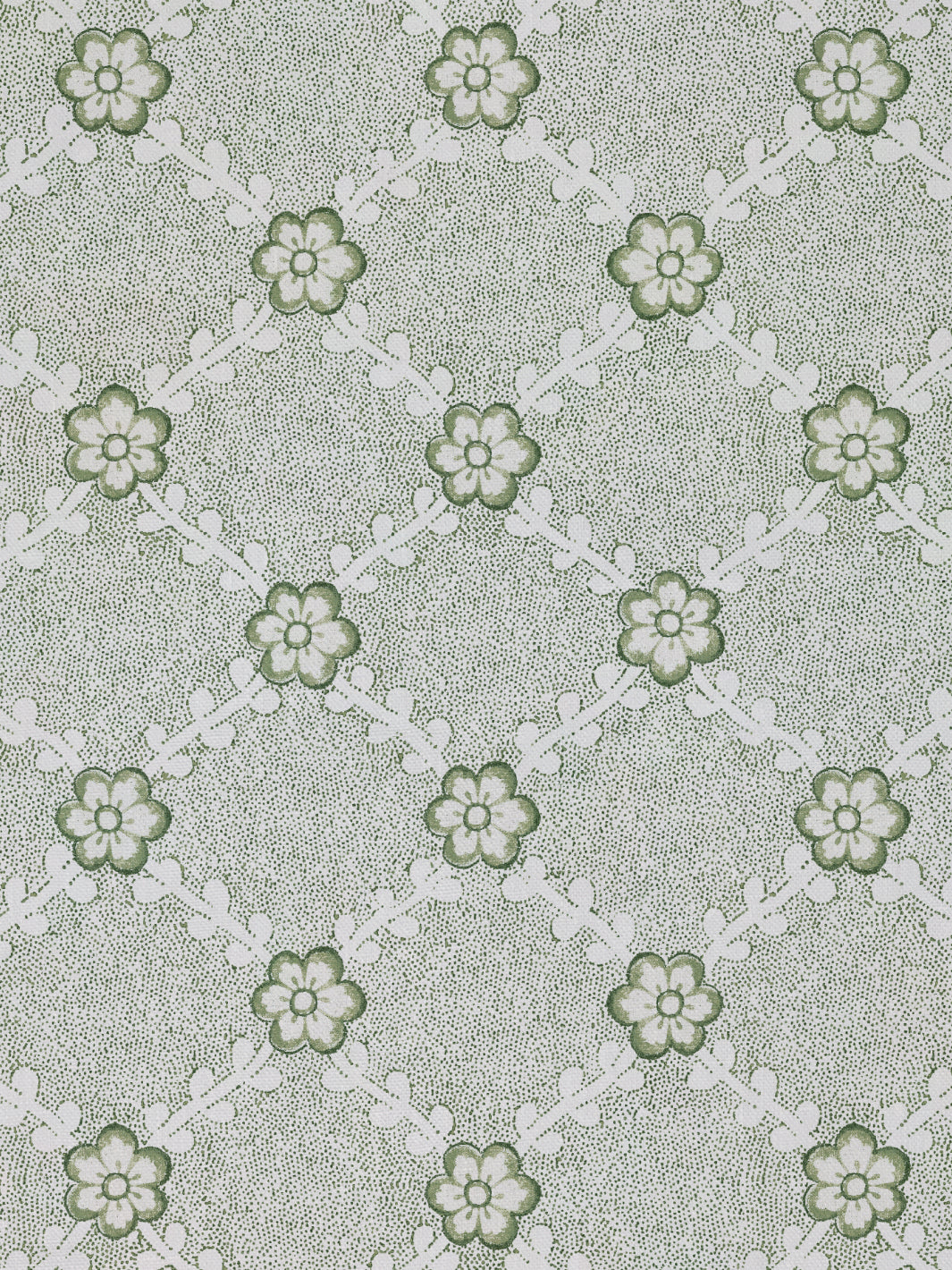 'Lucia' Linen Fabric by Nathan Turner - Green