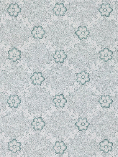 'Lucia' Linen Fabric by Nathan Turner - Seafoam