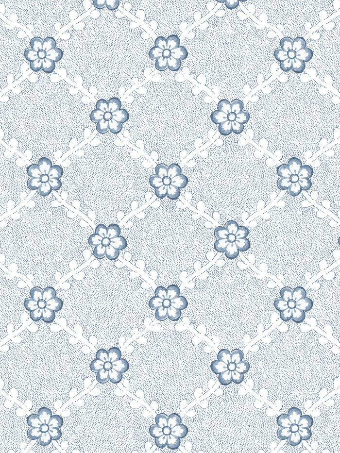 'Lucia' Wallpaper by Nathan Turner - Blue