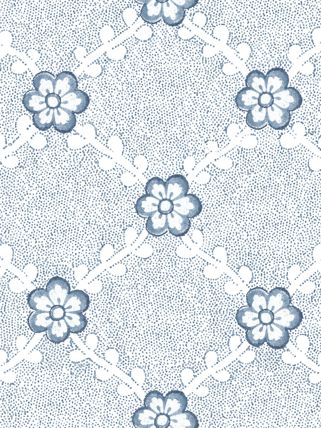 lucia wallpaper by nathan turner blue