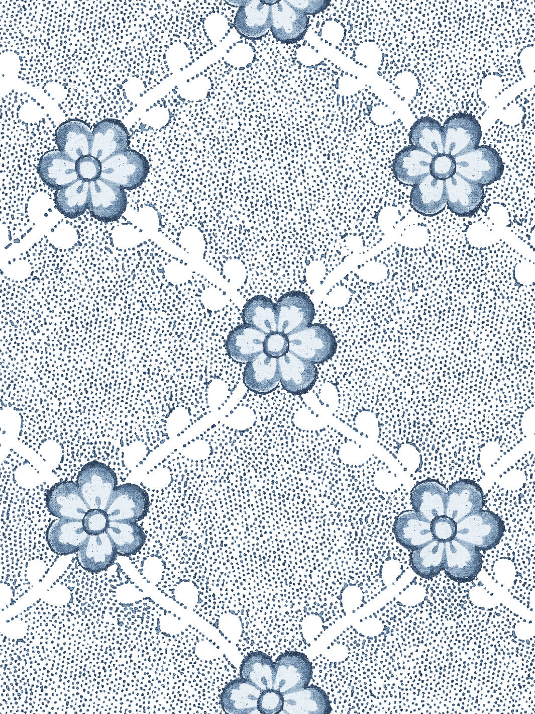 lucia wallpaper by nathan turner dark blue