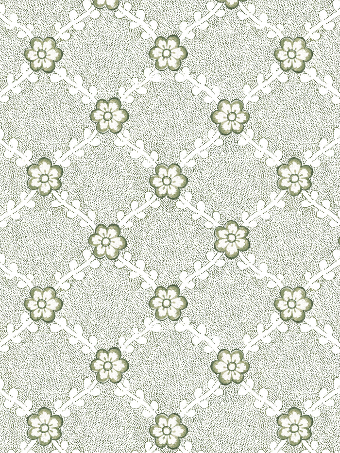 'Lucia' Wallpaper by Nathan Turner - Green
