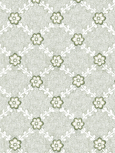 'Lucia' Wallpaper by Nathan Turner - Green