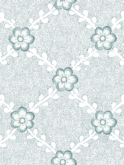 'Lucia' Wallpaper by Nathan Turner - Seafoam