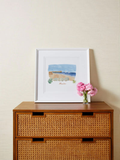 Malibu Morning Art Print