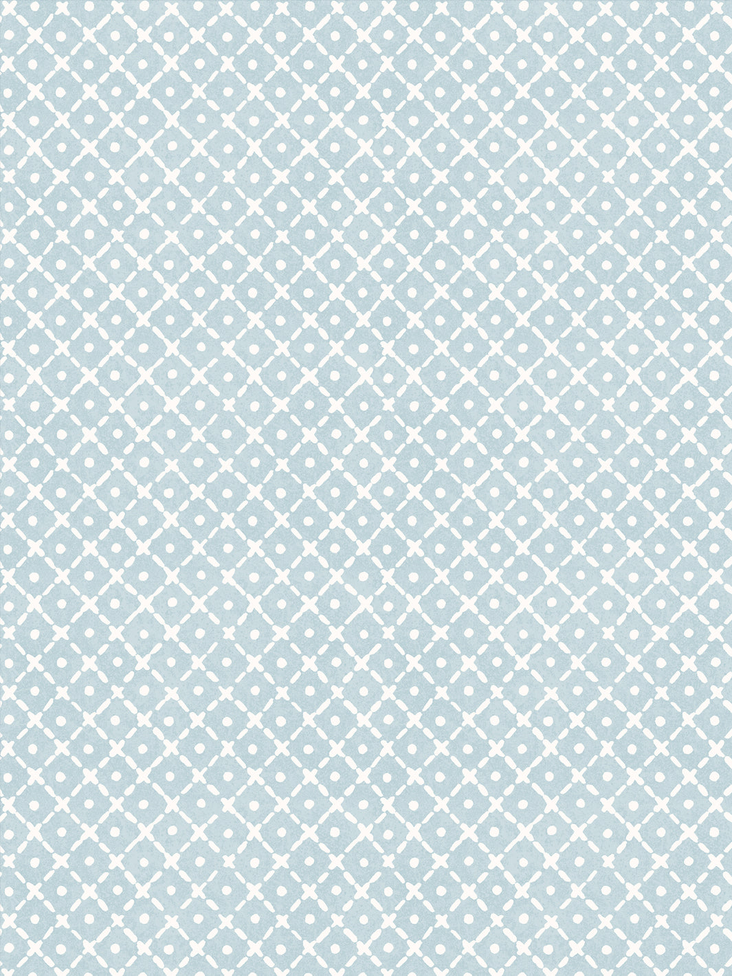 'Matelassé' Wallpaper by Clare V. - Powder
