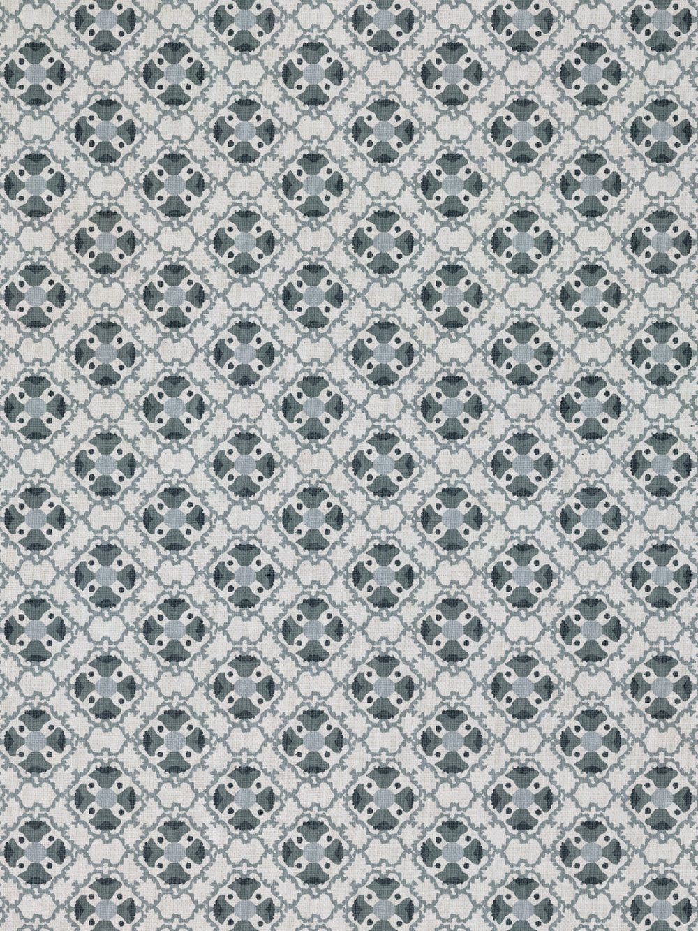 medallion allover linen fabric by nathan turner sage