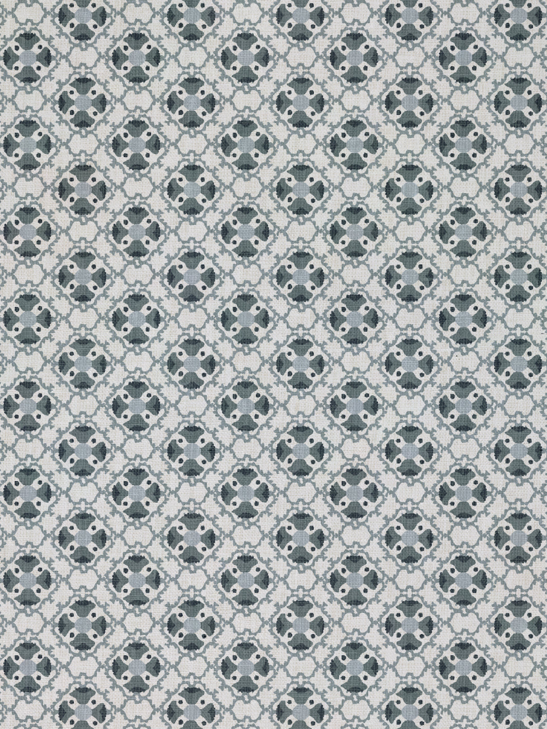 medallion allover linen fabric by nathan turner sage