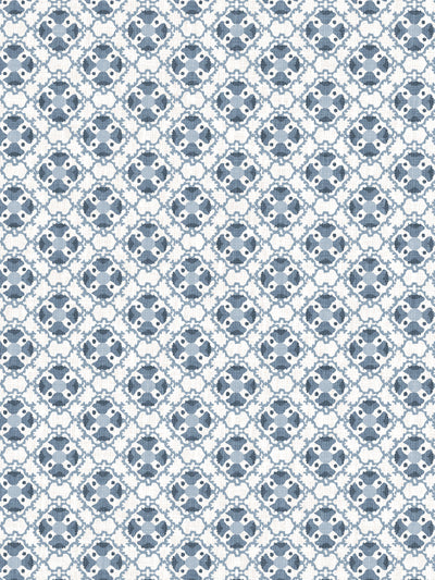 medallion all over wallpaper by nathan turner blue