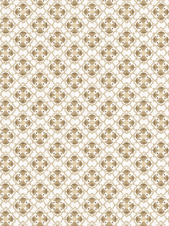 'Medallion All Over' Wallpaper by Nathan Turner - Gold