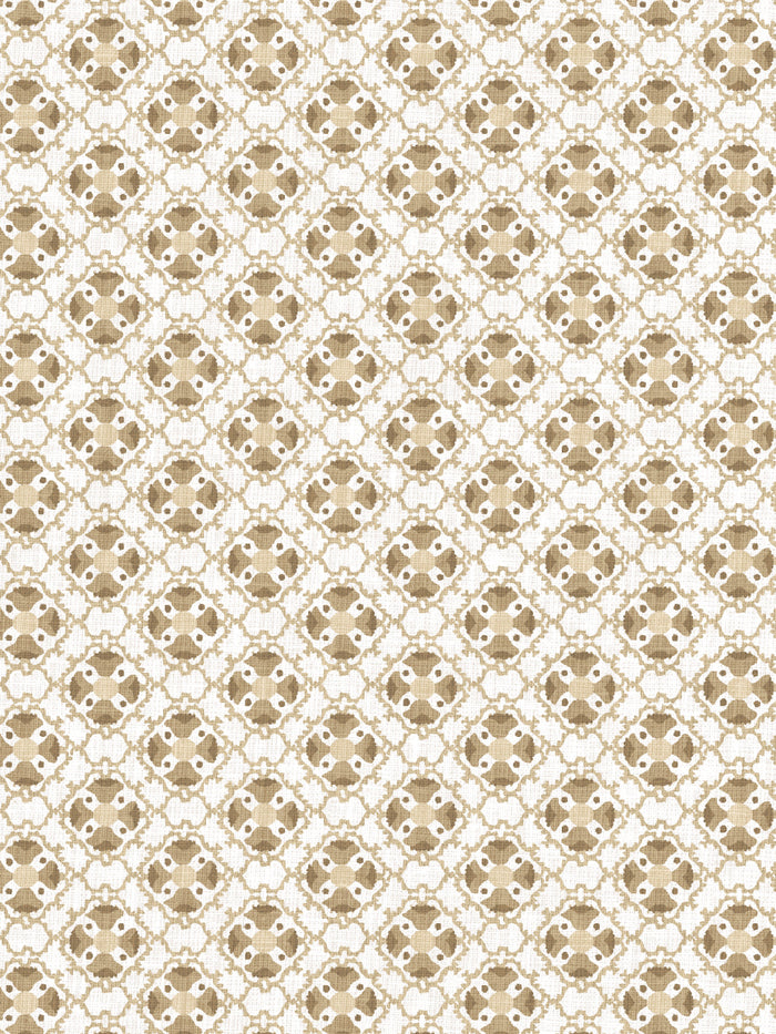 'Medallion All Over' Wallpaper by Nathan Turner - Gold