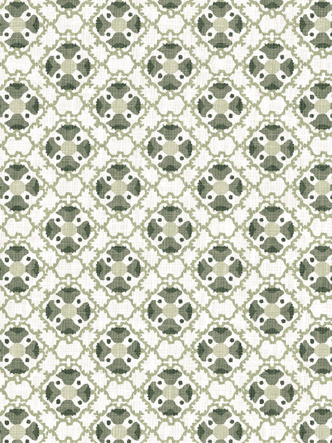 medallion all over wallpaper by nathan turner green