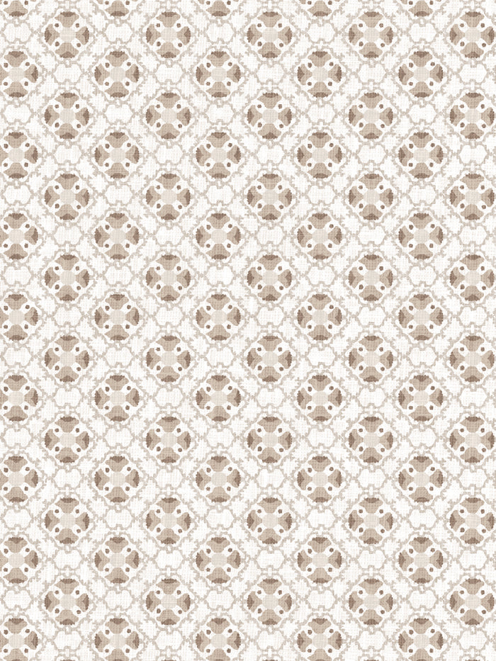 'Medallion All Over' Wallpaper by Nathan Turner - Neutral